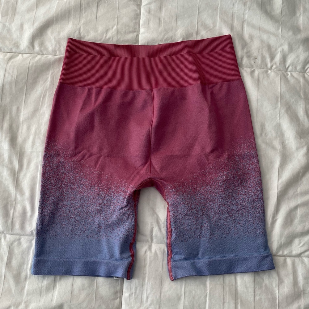 NWOT Gymshark Adapt Ombre Seamless Cycling Shorts - Picture 4 of 5